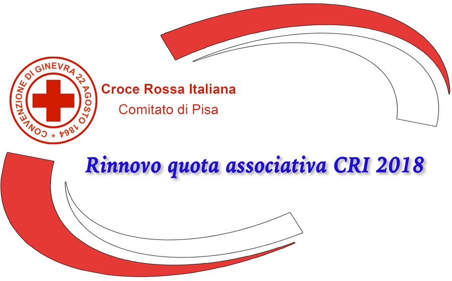 Quota associativa 2018 Croce Rossa 1