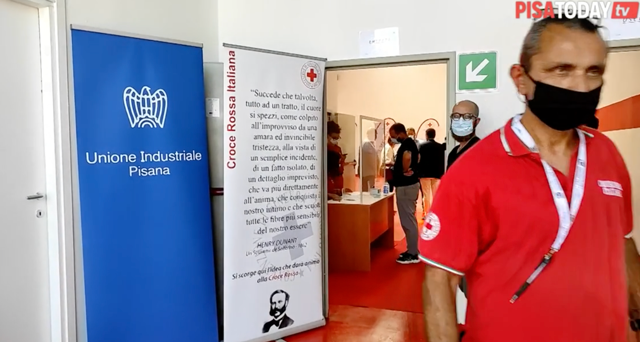 14 giugno Covid lUnione Industriale Pisana inaugura il centro vaccinale aziendale a Ospedaletto
